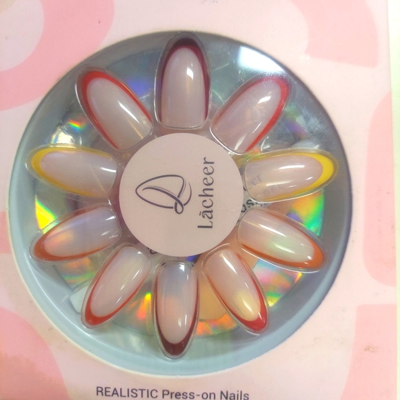 Lacheer Multicolor Press-On Nails - Picture 1 of 3